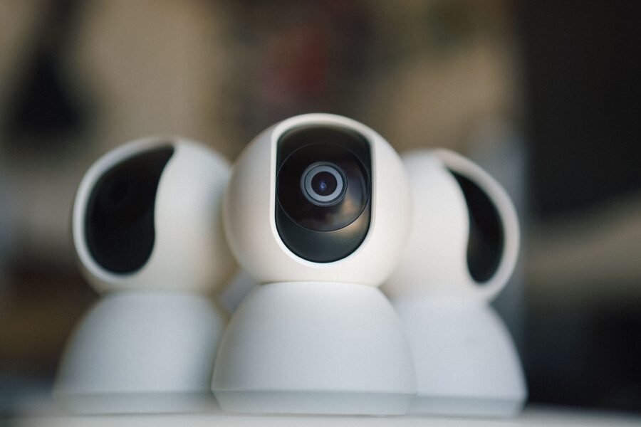 Wifi Ip camera with 360 degree view from mobile