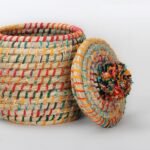 Kaisa Basket with pom pon-01