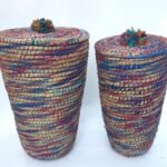 Kaisa Rainbow Laundry Basket Set of 2