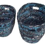 Oval Laundry Basket set of 2