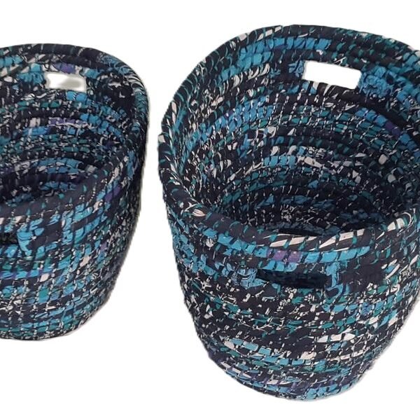 Oval Laundry Basket set of 2
