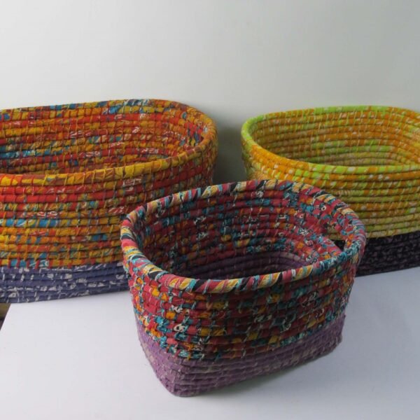 Oval Laundry Basket set of 3