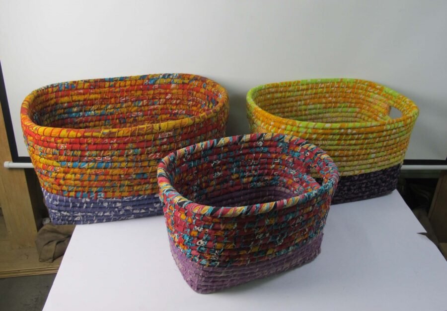 Oval Laundry Basket set of 3