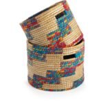 Zig Zag kaisa basket set of 2